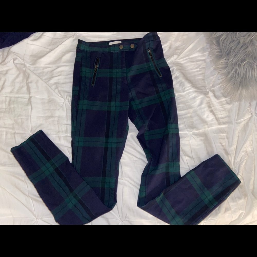 Plaid pants